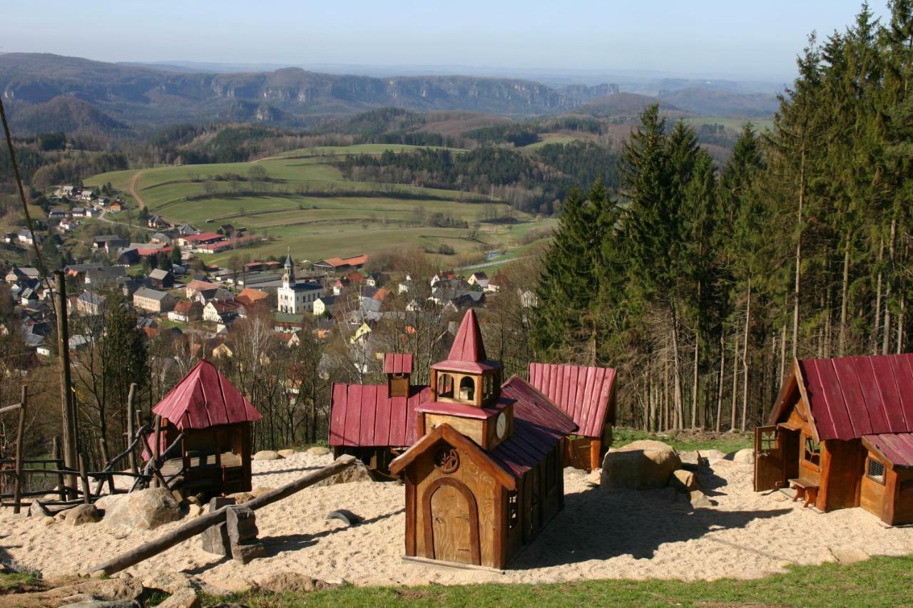 Wachbergbaude Hotel Saupsdorf Exterior photo